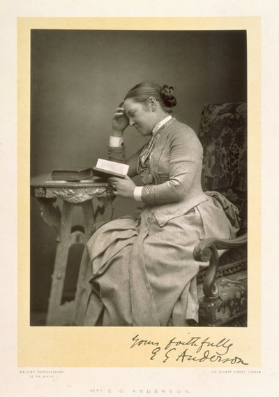 Elizabeth Garrett Anderson, pioneering physician by Stanislaus Walery